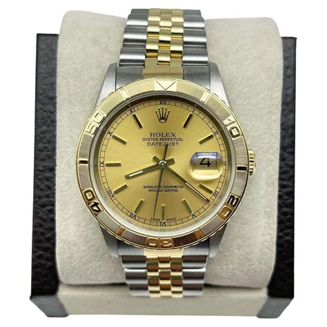 rolex turn o graph thunderbird